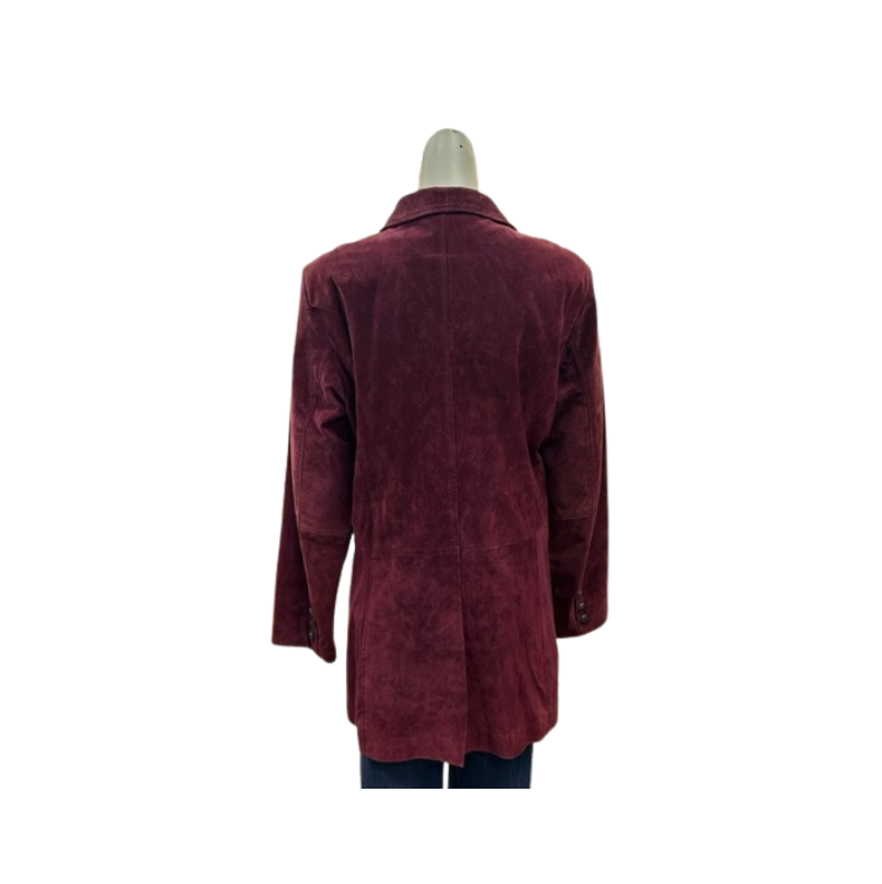 D&Co. Plum Suede Jacket