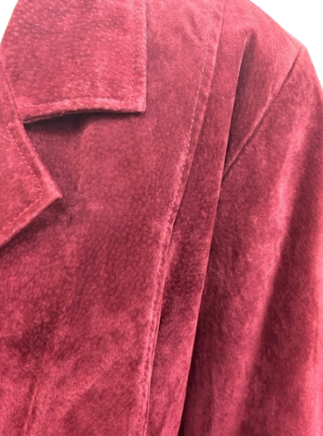 D&Co. Plum Suede Jacket