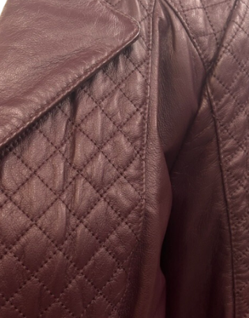 Bradley Leather Zip Jacket